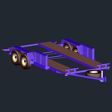 Car Hauler Rendering